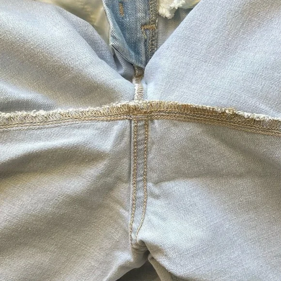 Madewell 9” Mid-Rise Skinny Crop Coolmax Jeans Simon Wash Blue Size 32 NWT - Picture 7 of 9